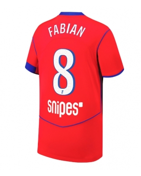 Billige Fotballdrakt Paris Saint-Germain Fabian Ruiz #8 Replika Tredjedrakt 2025-26 Kortermet Billige Fotballdrakt Paris Saint-Germain Fabian Ruiz #8 Replika Tredjedrakt 2025-26 Kortermet